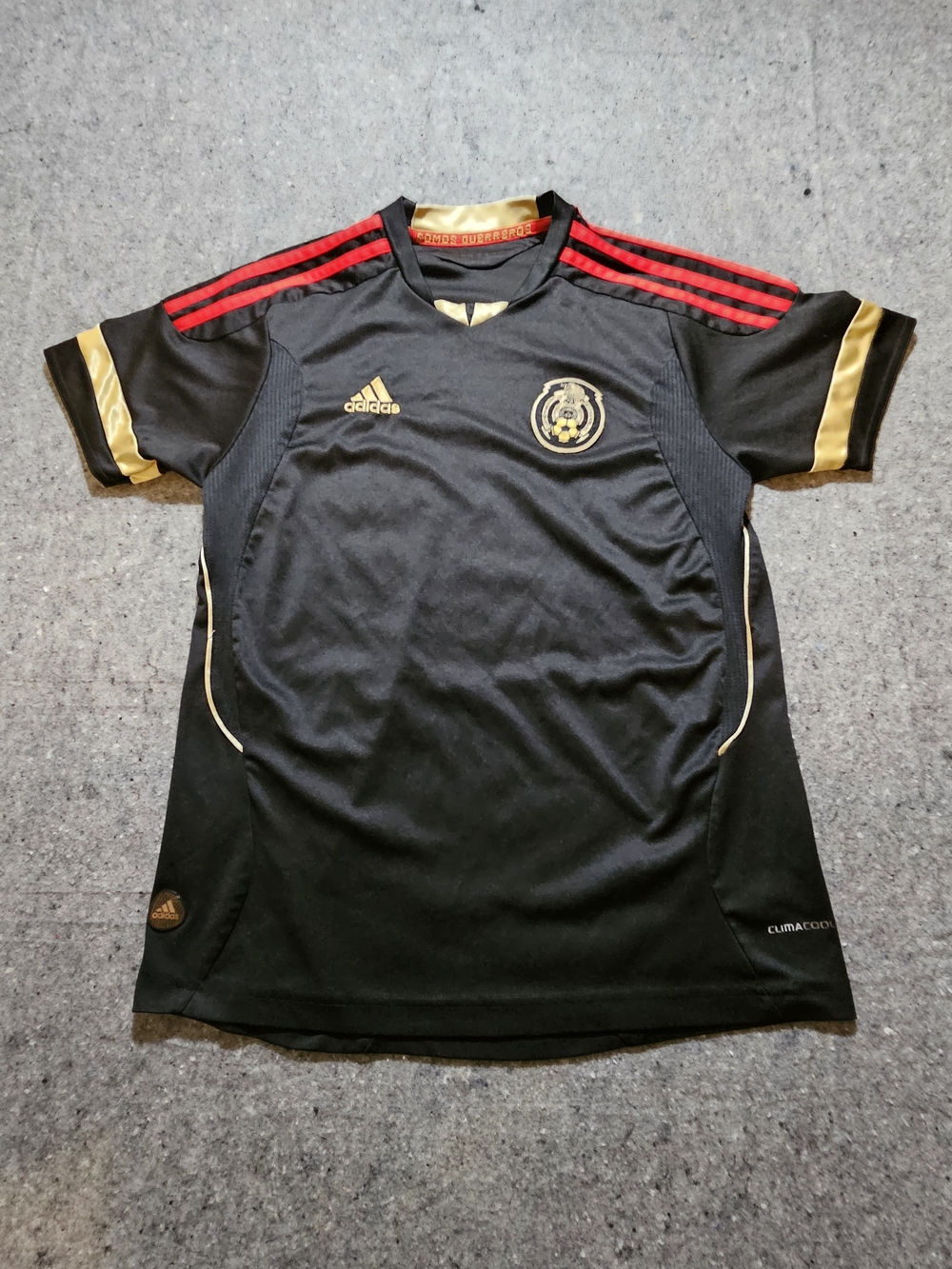 Adidas Mexico national team soccer jersey from the 2011-2012 era